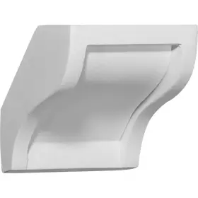 Mdb03x03 Ekena Millwork 849014005010 Coupling Moulding Profiles 3 1/2 Inch P X 5/8 H White
