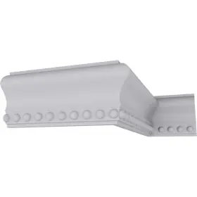 Mld02x01ed Ekena Millwork 849014005485 Edwards Chair Rail 2 3/4 Inch H X 1 P 94 1/2 L White
