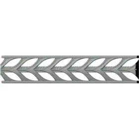 Ekena Millwork 849014010151 2 Inch H X 1/4 P 94 1/2 L Monique Pierced Moulding