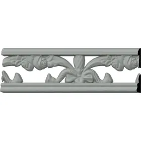 Ekena Millwork 849014010182 3 7/8 Inch H X 3/8 P 94 1/2 L Fairfax Pierced Moulding