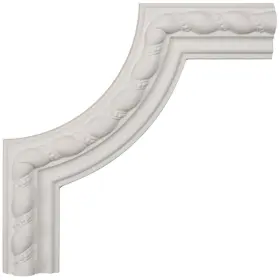 Pml02x00de Ekena Millwork 849014030289 Pml10x10de Devon Rope Corner Moulding Panel 10 Inch W X