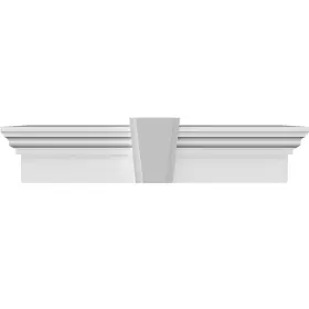 Ekena Millwork 889274026868 53 Inch Bottom Width X 59 1/4 Top 9 H 1 P Crosshead With