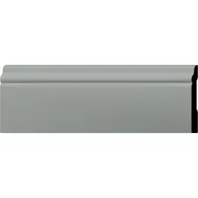 Ekena Millwork 889274830519 4 Inch H X 3/8 P 94 1/2 L Barcelona Baseboard Moulding
