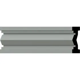 Cha03x01ch Ekena Millwork 889274830779 Charleston Chair Rail 3 Inch H X 7/8 P 94 1/2 L Primed