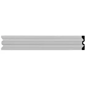 Ekena Millwork 889274830816 4 Inch H X 3/4 P 94 1/2 L Gorleen Chair Rail Ekena Millwork 889274830816 4 Inch H X 3/4 P 94 1/2 L Gorleen Chair Rail