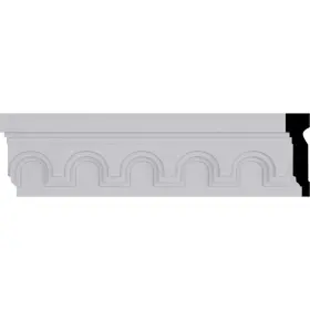 Ekena Millwork 889274830953 6 7/8 Inch H X 2 P 94 1/2 L Heaton Frieze