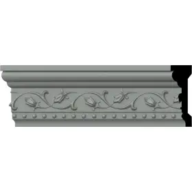 Cha04x01si Ekena Millwork 889274831202 Simon Chair Rail 3 5/8 Inch H X 1 1/4 P 94 1/2 L Primed