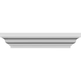 Crh04x60st-1 Ekena Millwork 889274928117 Crosshead 60 Inch Bottom Width X 66 Top Factory Primed White