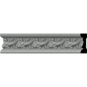 Ekena Millwork Cha02x01kn Kinsley Chair Rail 2 1/4 Inch H X 3/4 P 94 1/2 L 1 7/8 Repeat P