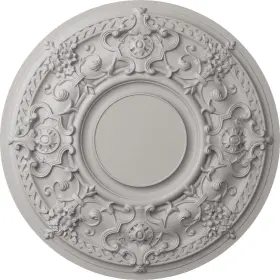 Cm32jauwf Ekena Millwork 32 3/4 Inch Od X 2 1/2 P Fits Canopies Up To 13 Ultra Pure White Flat