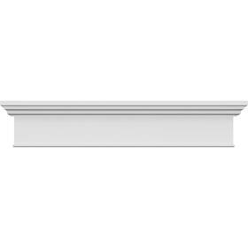 Ekena Millwork Crh07x53bt Endurathane Craftsman Crosshead- Bottom Trim 53 Inch Width X 57 Top