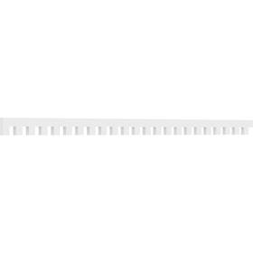 Ekena Millwork Denp04pl0412mat00 4 Inch H X 1 P 92 3/4 L Matthews Architectural Grade Pvc Dentil Trim For 4/12 Ro