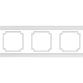 Wpkusc051p036 Ekena Millwork Wainscoting Polyurethane Ashford Scalloped Panel Wainscot Kit