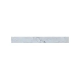 Bs1236cra Elegant Decor 36 Inch Backsplash In Carrara White