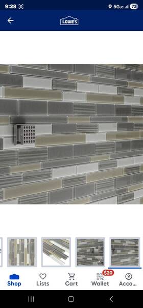 Elida 2806811 Glass Mosaic Tile Sahara Glow Beige 12x14 Sheets