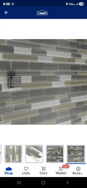 2806811 Elida Glass Mosaic Tile Sahara Glow Beige 12x14 Sheets