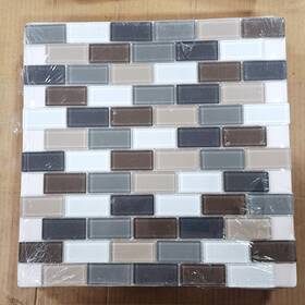 Elida 843336004829 Glass Mosaic Tile Sheet 12 Inch X Free Shipping