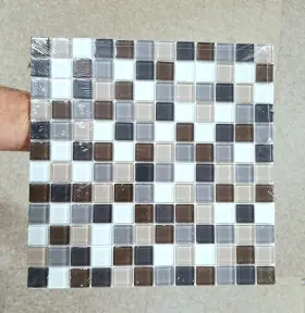 Elida 843336005154 10 Glass Mosaic Tile Sheets - 12 Inch X Multi Glacier Free Shipping