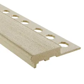 Npxk12638 Emac Maxi Stair Nosing Trim 3/8 Inch X98-1/2 Commercial/residential Composite Almond Npxk12638 Emac Maxi Stair Nosing Trim 3/8 Inch X98-1/2 Commercial/residential Composite Almond