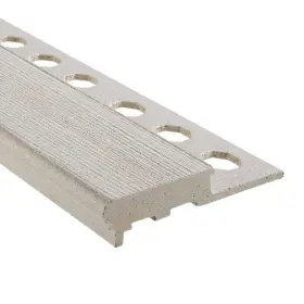 Npxk12838 Emac Tile Edging Trim 3/8 Inch X98-1/2 Commercial/residential Composite Stair Nose
