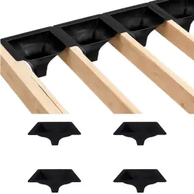 Emayuu 732280647520 4pcs Black Downspouts For Under Deck Drainage System Pe Use Emayuu 732280647520 4pcs Black Downspouts For Under Deck Drainage System Pe Use