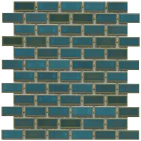 F51aflote1112mof Emser Tile F51aflo1112mof Afloat - 11 Inch X 12 Brick Floor And Wall Teal