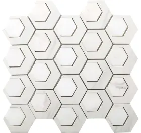 W05cata1314mo Emser Tile Catalyst - 13 Inch X 14 Hexagon Floor And