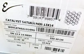 W05catasa1314mo Emser Tile Catalyst Saturn - 13 Inch X 14 Hexagon Floor And Wall 10 Sheets