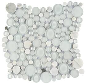 Emser Tile W80luceab1212moc W80luce1212moc Lucente - 12 Inch X Circle Wall Ambrato