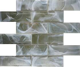Emser Tile W88splamo1212mbv W88spla1212mbv Splash - 12 Inch X Rectangle Brick Moss
