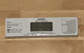 630828 Epoch Architectural Surfaces Nib 3 Inch X 12 Grain Textured Glass Tile 4 Pack 96 Sq Ft Discontinued