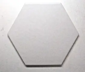 Equipe 8435081469183 1 Floor Tile Spain Slightly Wrinkled 7 X 8 Inch Honeycomb Matte Blanco
