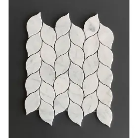 Es Stone 617395140299 Marble Leaf Pattern Wall And Floor Mosaic Tiles Es Stone 617395140299 Marble Leaf Pattern Wall And Floor Mosaic Tiles