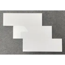 Es Stone 617395142040 4 X 12 Thassos White Subway Marble Tiles - Case 5 Square