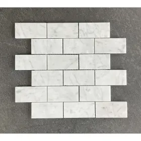 Es Stone 617395143092 2 X 4 Brick Marble Mosaic Tiles