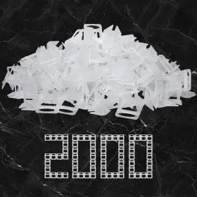 Eunice Tl1/8-2000 Tile Spacers 1/8 2000 Pcs Diy Leveling System Clips For Professi