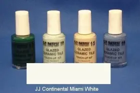 Ezp-915 Ez Products Glazed Ceramic Tile Touch-up 15-jj Continental Miami White