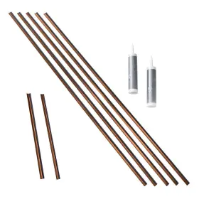 14926 Fasade Flooring Tilw Trim 47ftft Oil Rubbed Bronze Vinyl Backsplash Accessory Kit 14926 Fasade Flooring Tilw Trim 47ftft Oil Rubbed Bronze Vinyl Backsplash Accessory Kit