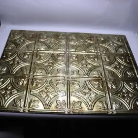 B50-17 Fasade B5017 1-pk Traditional Style Backsplash Panel Bermuda Bronze 18 Inch X 24 B50-17 Fasade B5017 1-pk Traditional Style Backsplash Panel Bermuda Bronze 18 Inch X 24