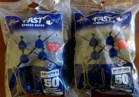 Fastcap 035965290159 Spacer Bases Straight Type 1/8 Inch Size 100 Quantity Total Base18str