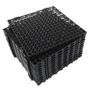 Fengwu 825665550253 12 Pack 12ftft X Interlocking Rubber Bathroom Flooring Tiles Non-slip Splicing Fengwu 825665550253 12 Pack 12ftft X Interlocking Rubber Bathroom Flooring Tiles Non-slip Splicing