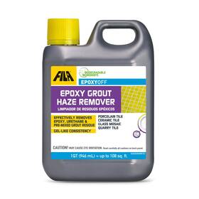 Fila Surface Care Solutions B074mxg6rj Epoxyoff Epoxy Grout Haze Remover 1 Quart Vertical Residue Cleaner