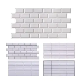 Finecraft Decor 850051850051 10pcs 53sqft 3d Wall Panels Kitchen Backsplash Tiles Accent Pan