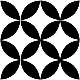 Fp3301 Floorpops 091212557383 Starlight Peel And Stick Floor Tiles Black