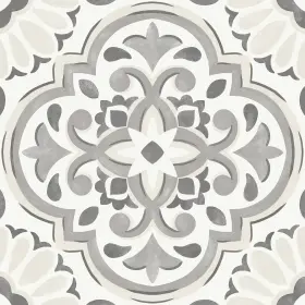 Floorpops 091212733190 Massimo Peel And Stick Floor Tiles Gray