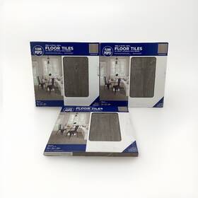 Floorpops Fp3320 Peel Stick Vinyl Floor Tiles 10pcs Ashwood Lot Of 3