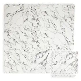 Fp3592 Floorpops Roma Interlocking Floor Tiles Off-white