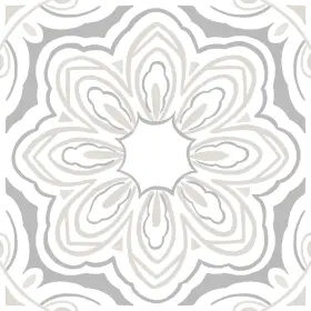 Fp3896 Floorpops Gray Morris Peel And Stick Floor Tiles Medallion Vinyl Fp3896 Floorpops Gray Morris Peel And Stick Floor Tiles Medallion Vinyl