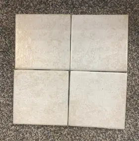 1327 Florida Tile 8 Pc. 4-3/8 Inch Miners Mark- #1327 Gold Nugget Ceramic Wall By 1327 Florida Tile 8 Pc. 4-3/8 Inch Miners Mark- #1327 Gold Nugget Ceramic Wall By