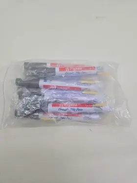 Fs-53 Flysea 970092064263 Grout Tile Pen Dark Gray 2-4 Mm Lot Of 10